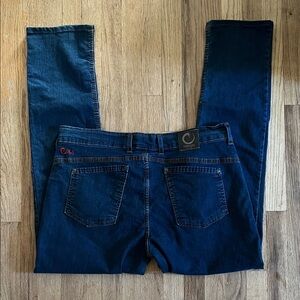 Origin Jeans Mens 38 x 32 Blue Denim Taper Stretch Jocko Classic USA Made